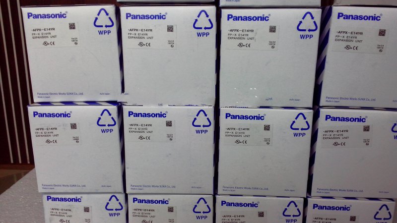 Panasnoic松下PLC可編程控制器AFPX-E14YR/FP-X E14