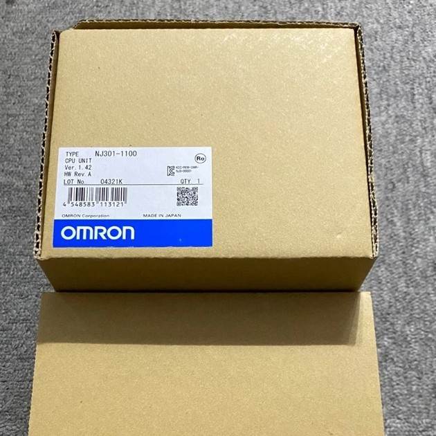 NJ301-1100 歐姆龍 OMRON CPU單元 全新原裝正品